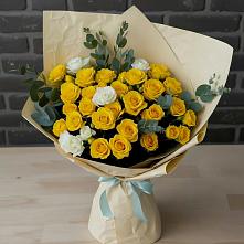 Букет цветов из:  Розы #REPLACE_PRED# Кисляковской