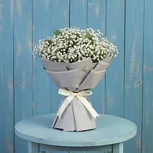 Букет цветов из:  Гипсофила в Кисляковской