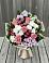 Букет цветов из: Альстромерии, Гвоздики, Розы и Хризантемы в Кисляковской