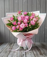 Букет Розовый кустик #REPLACE_PRED# Кисляковской