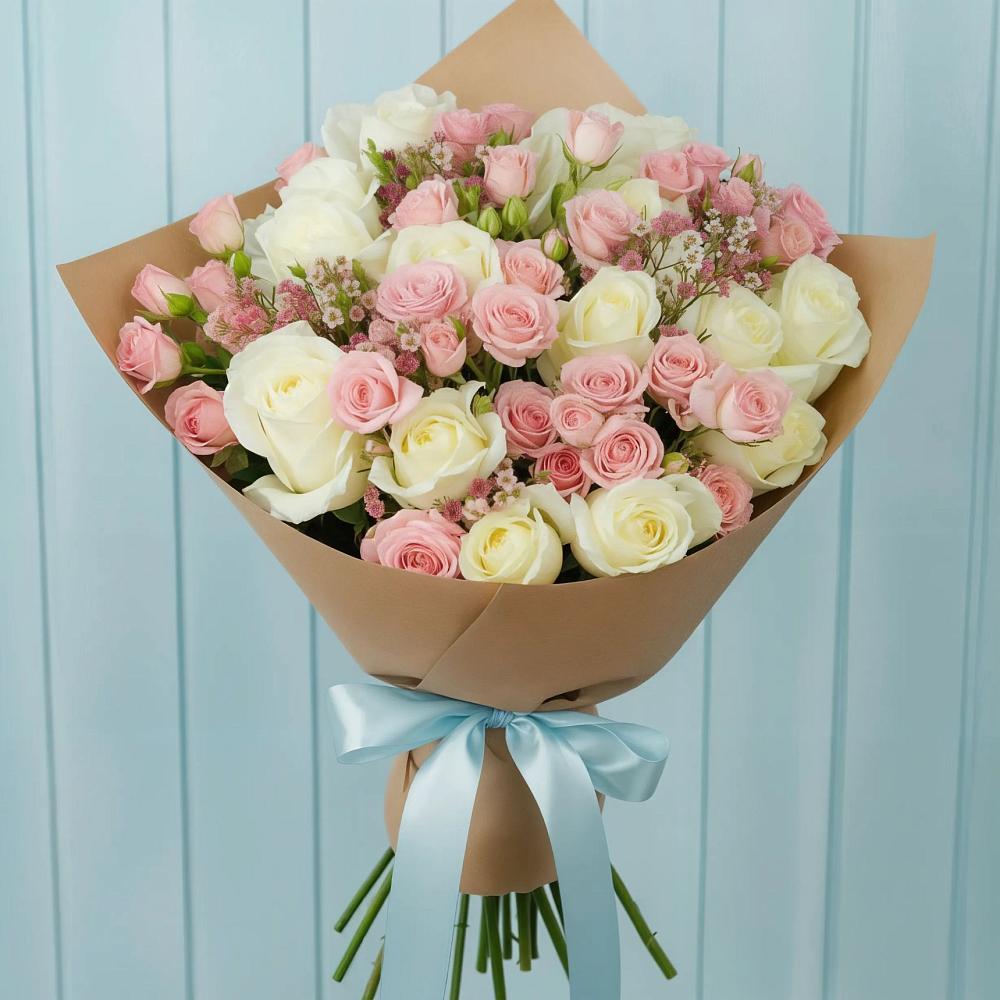 Букет цветов из: Розы в Кисляковской