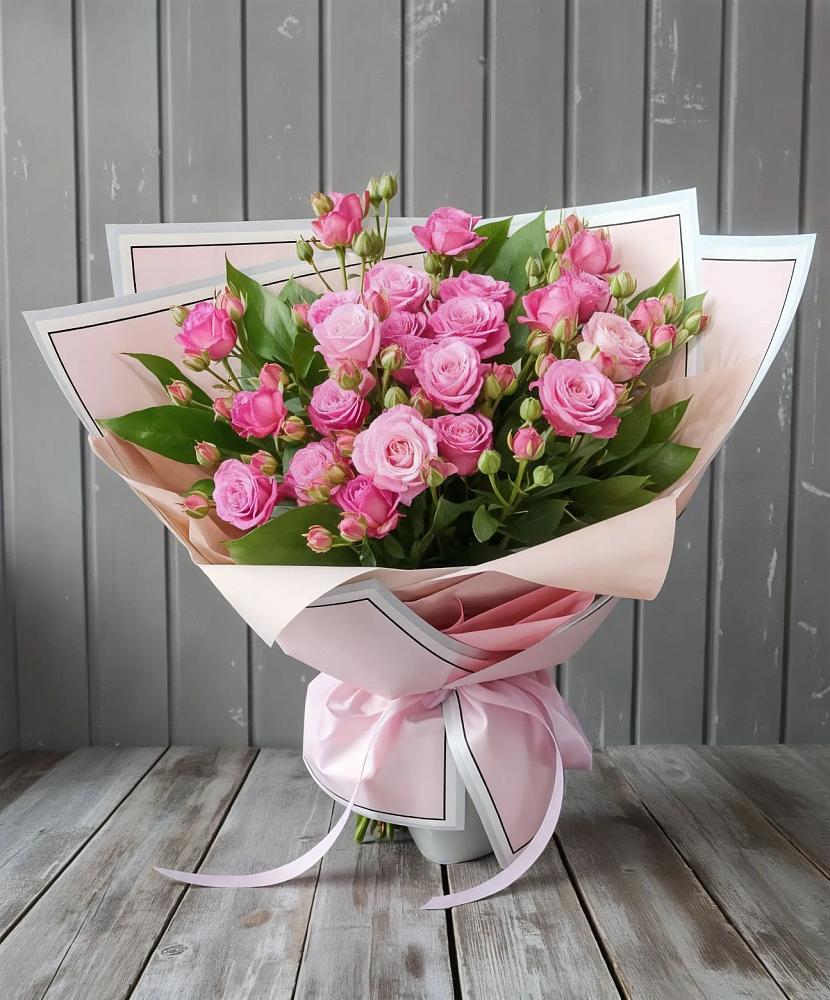 Букет Розовый кустик в Кисляковской