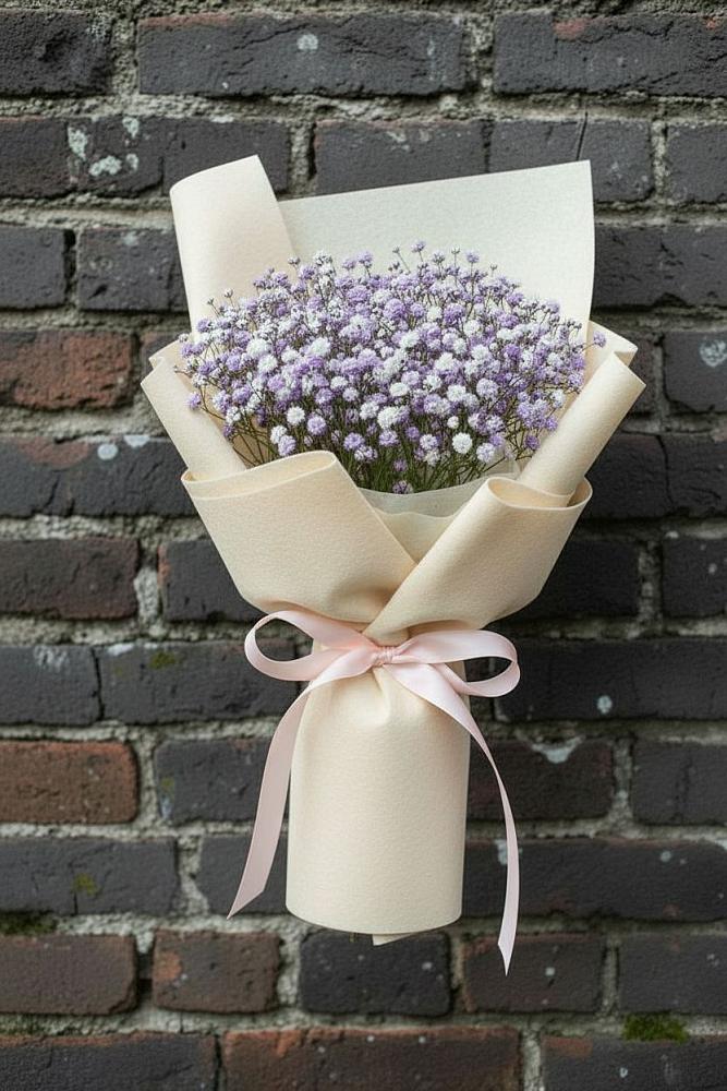 Букет цветов из: Гипсофила в Кисляковской