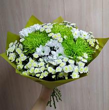 Букет цветов из:  Хризантемы #REPLACE_PRED# Кисляковской