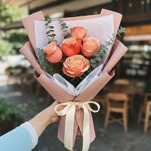 Букет цветов из:  Розы в Кисляковской