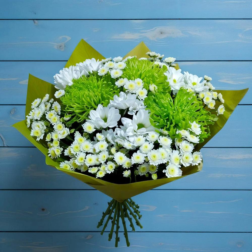 Букет цветов из: Хризантемы в Кисляковской