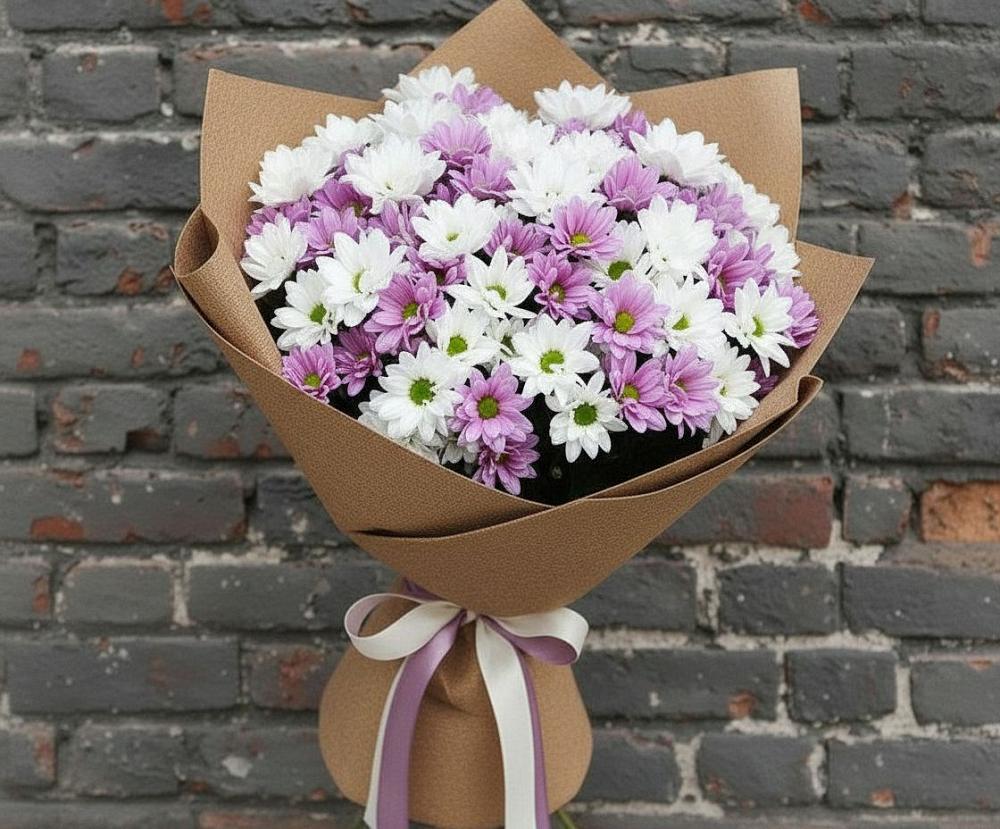 Букет цветов из: Хризантемы в Кисляковской
