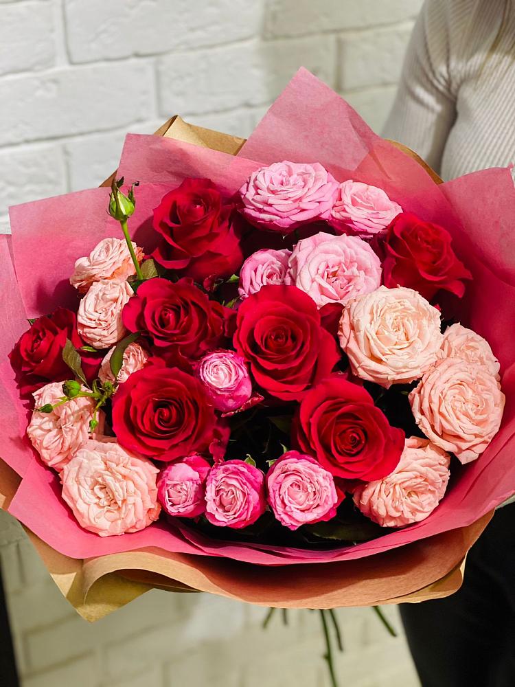 Букет цветов из: Розы в Кисляковской