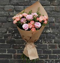 Букет цветов из:  Розы в Кисляковской