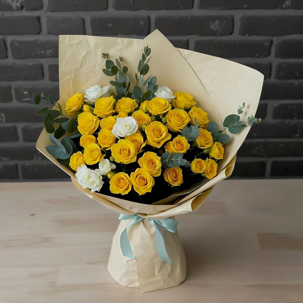 Букет цветов из: Розы в Кисляковской