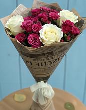Букет цветов из:  Розы в Кисляковской