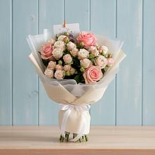 Букет цветов из:  Розы в Кисляковской