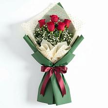 Букет цветов из:  Розы в Кисляковской