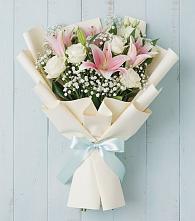 Букет цветов из:  Лилии в Кисляковской