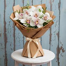Букет цветов из:  Орхидеи и Розы #REPLACE_PRED# Кисляковской